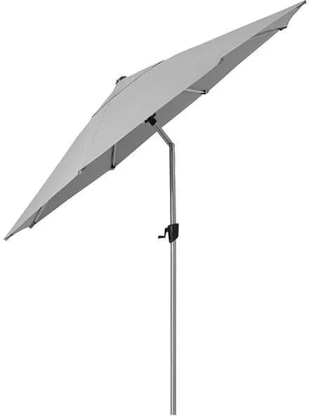 Cane-Line Sunshade parasol m/tilt - Ø 300 cm - Light grey